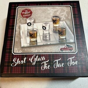 SHOT GLASS TIC TAC TOE GAME NIB SAMSONICO THE ORIGINAL FUN WKSHOP SEALED